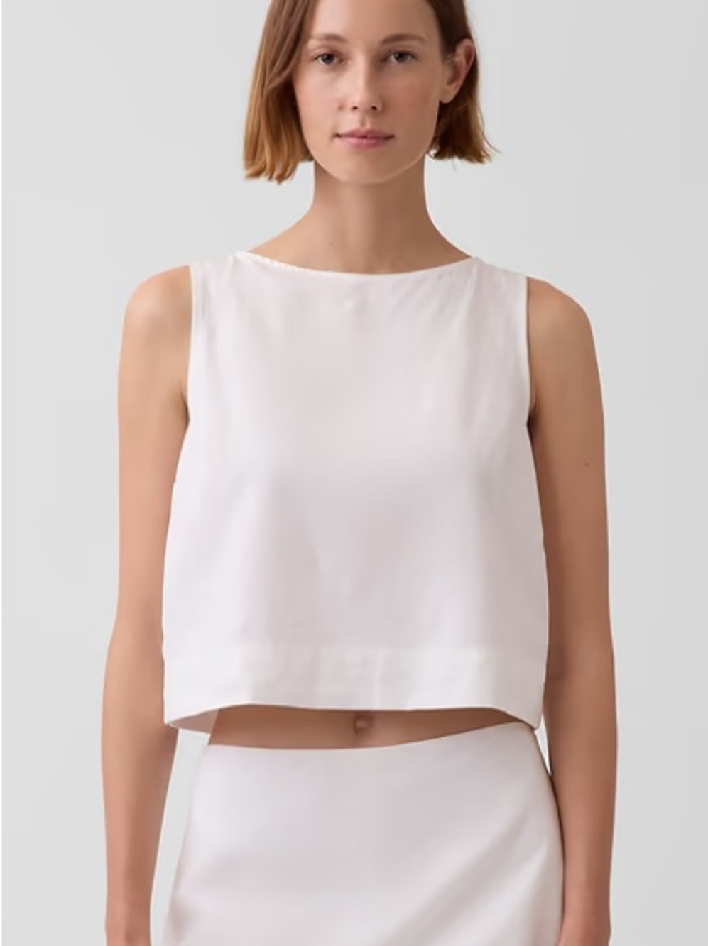Gap Linen-Blend Tank